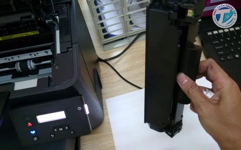 Dấu hiệu máy in hết mực thường gặp